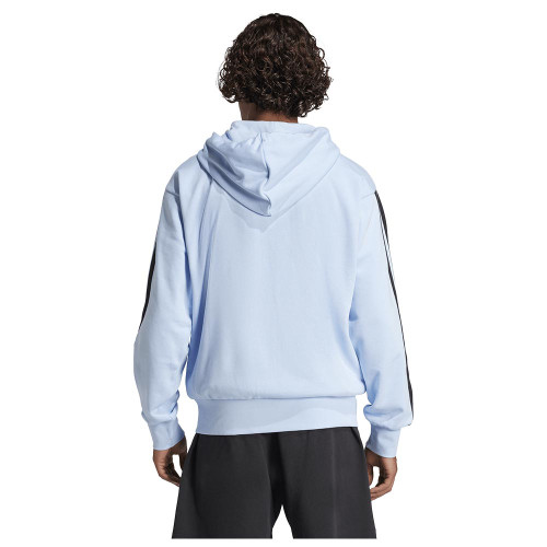 Adidas Ανδρική ζακέτα Essentials 3-Stripes French Terry Full-Zip Hoodie